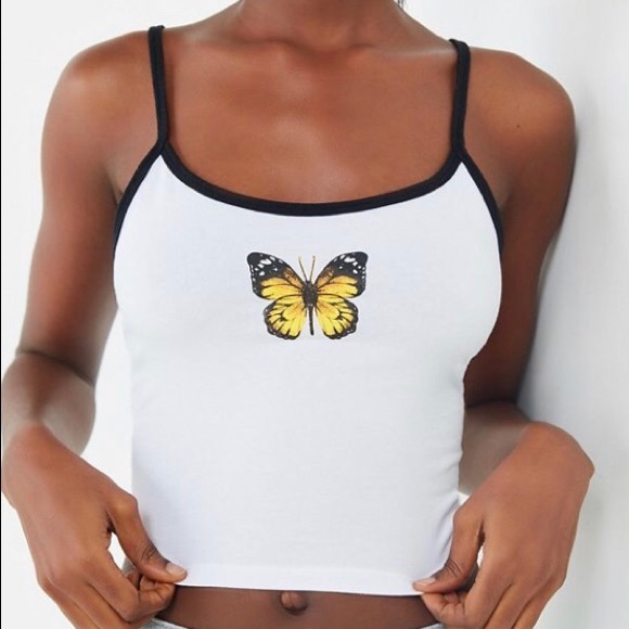 Urban outfitters butterfly tank truly madly deeply - Picture 1 of 3